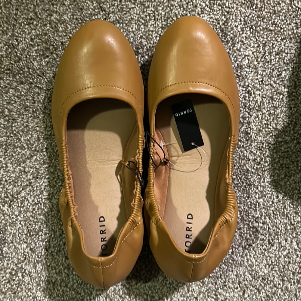 Cognac women’s ballet flats